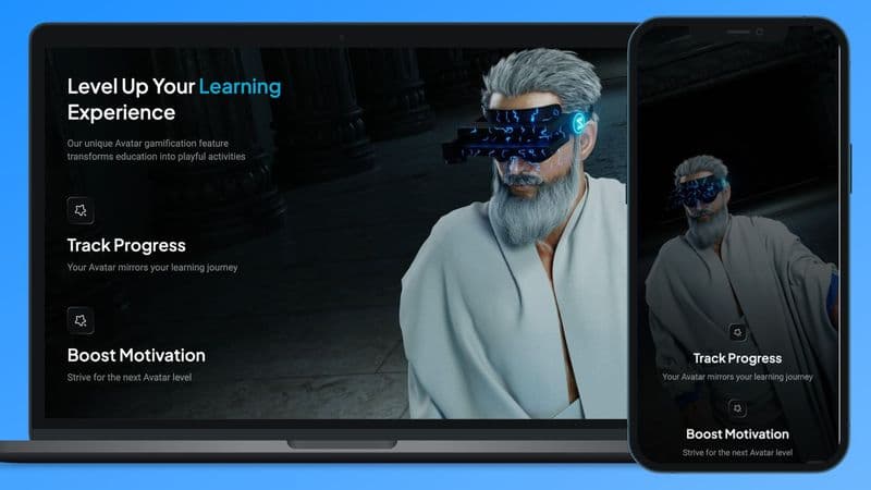 Лендинг Zeno – премиальный EdTech-продукт с элементами Web3